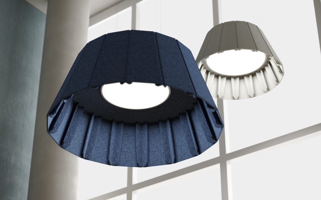 Luxxbox Vapor Echo acoustic pendants